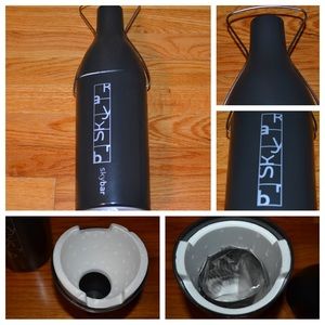 Skybar wine bottle travel case